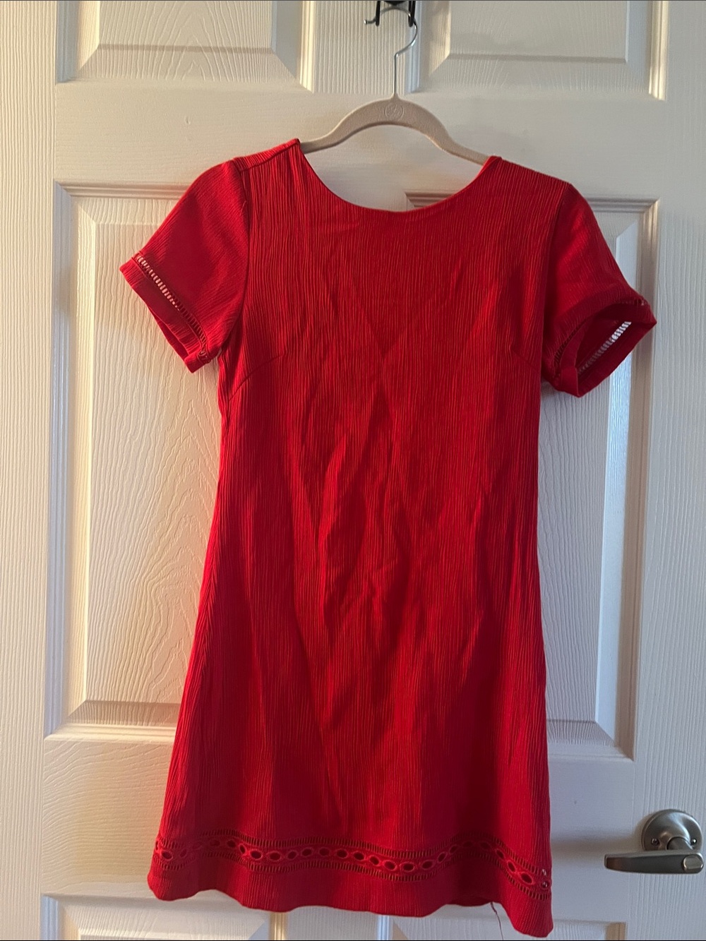 Lulu's Vibrant Red Mini Dress